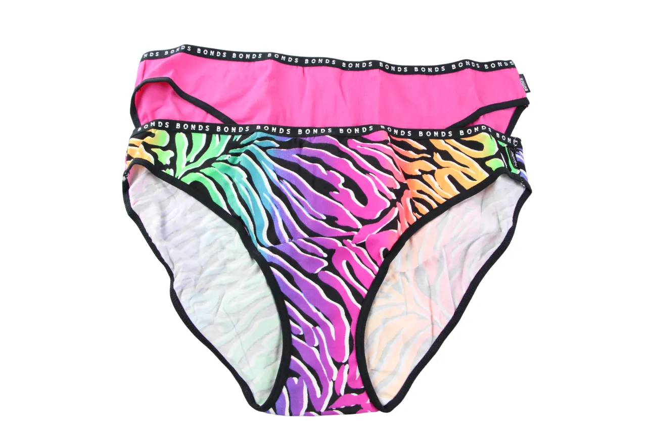 12 Pairs X Bonds Womens Hipster Bikini Underwear Briefs 55K