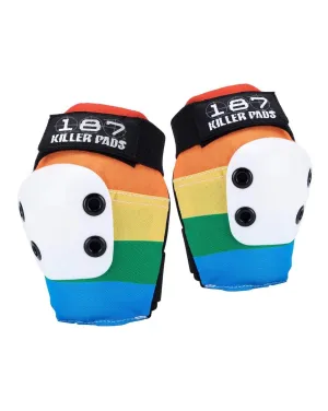 187 Killer Slim Elbow Pads - Rainbow