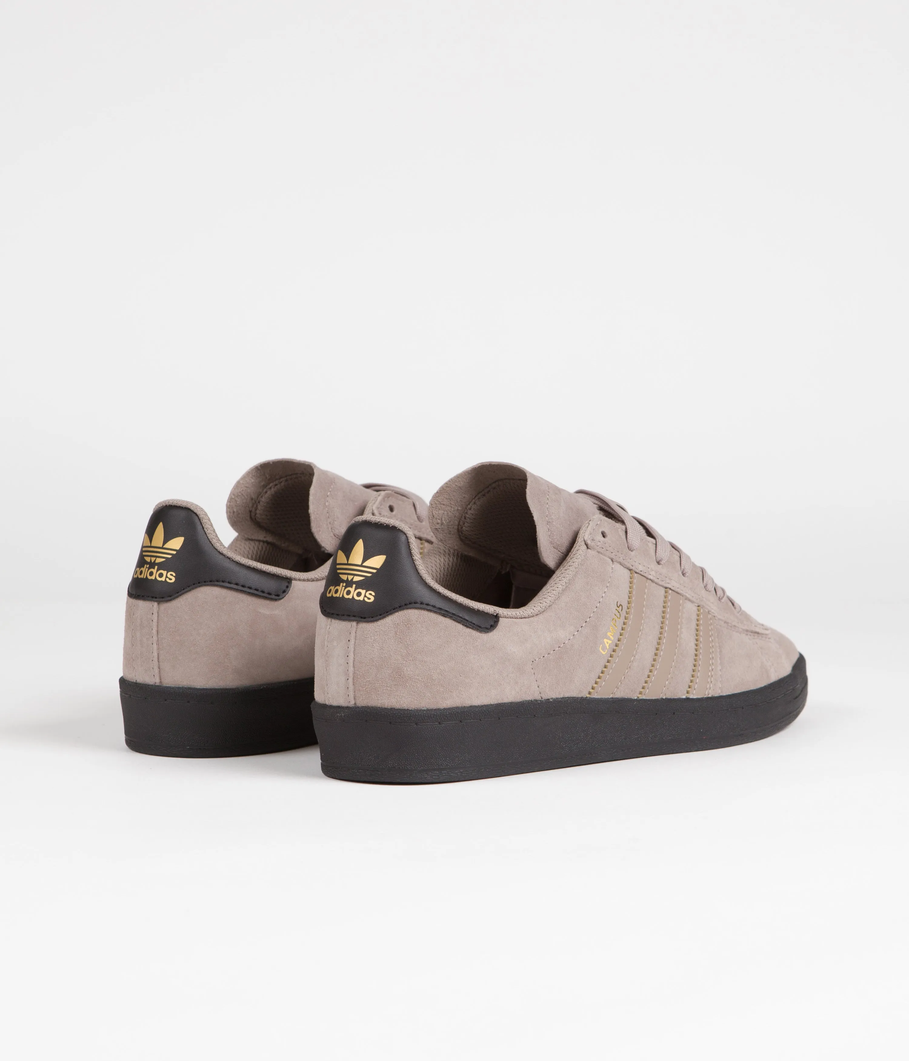 Adidas Campus Adv Shoes - Chalky Brown / Chalky Brown / Gold Metallic