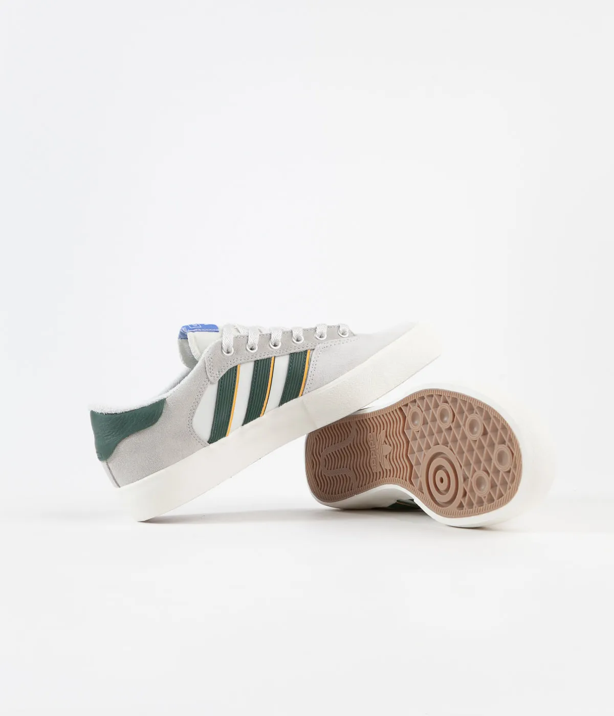 Adidas Matchbreak Super Shoes - Crystal White / Collegiate Green / Crew Yellow