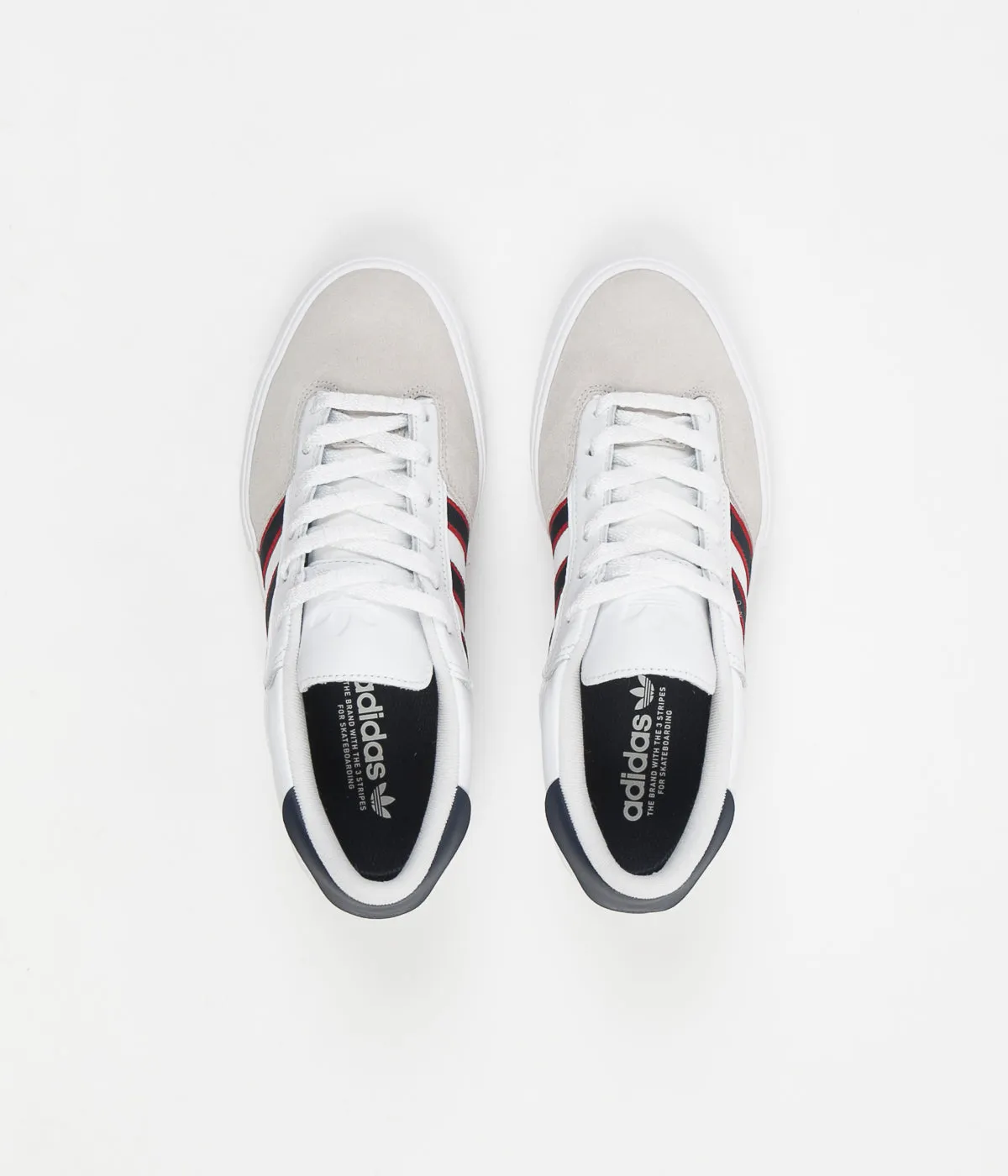 Adidas Matchbreak Super Shoes - White / Collegiate Navy / Scarlet