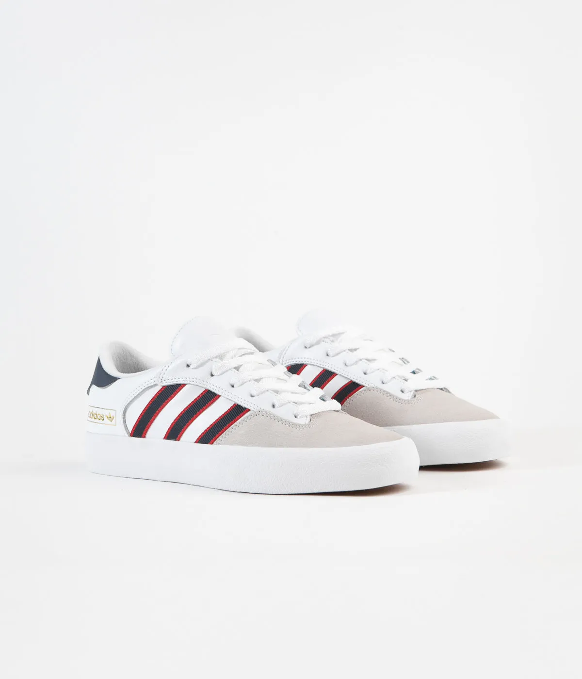 Adidas Matchbreak Super Shoes - White / Collegiate Navy / Scarlet