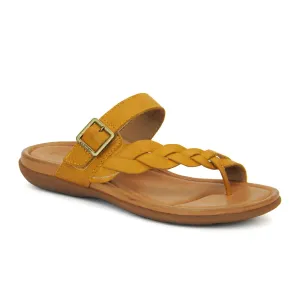 Aetrex Selena Sandal (Women) - Sunflower