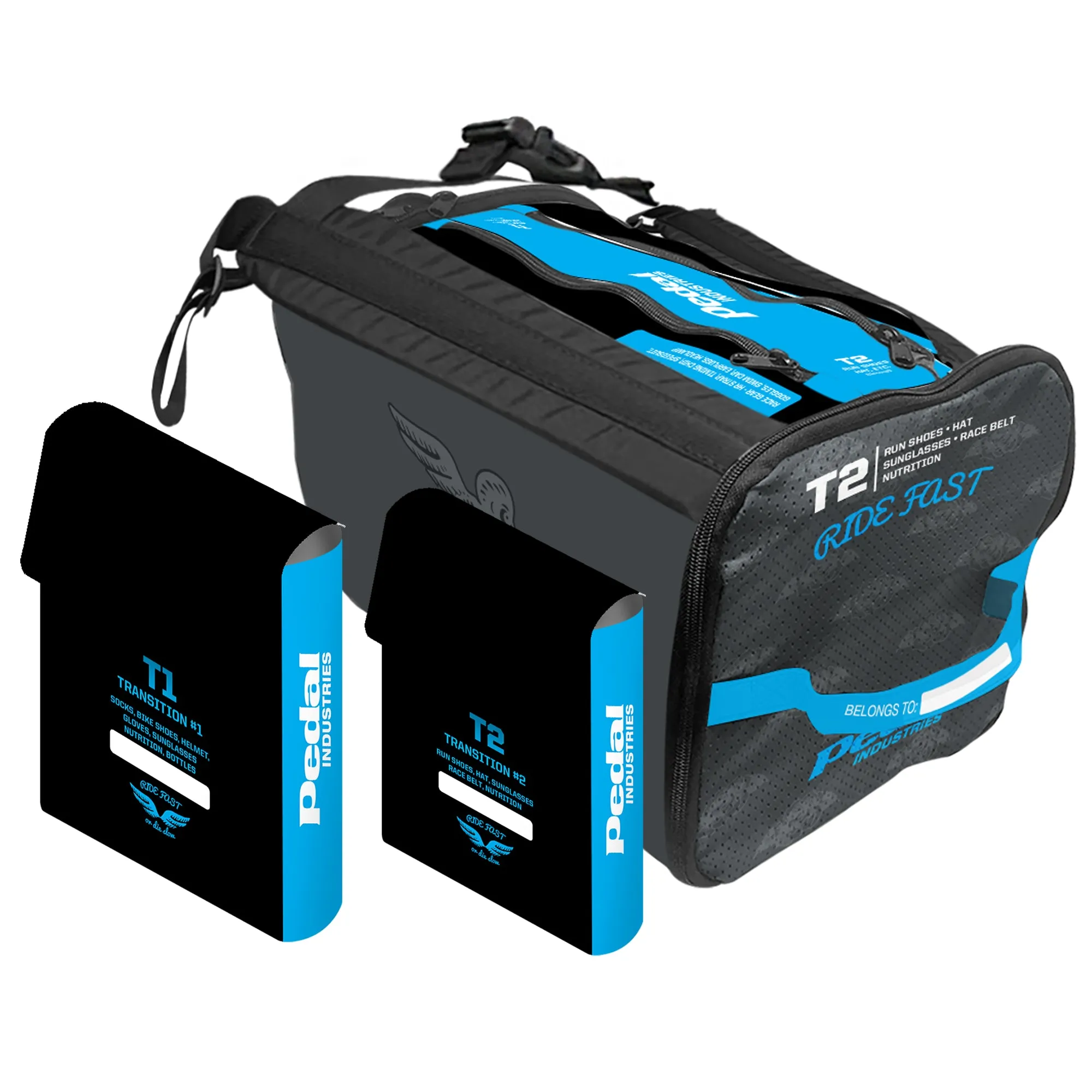 All Ride Fast or Die TRIATHLON SPECIFIC RaceDay Bag ISD