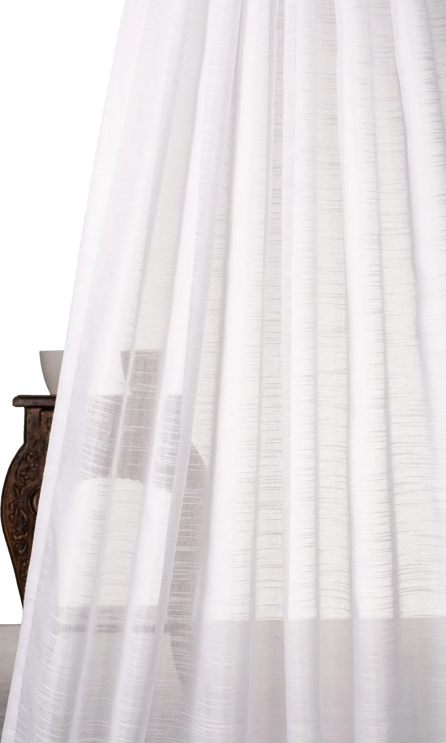 'Anise' Fabric by the Metre (White)