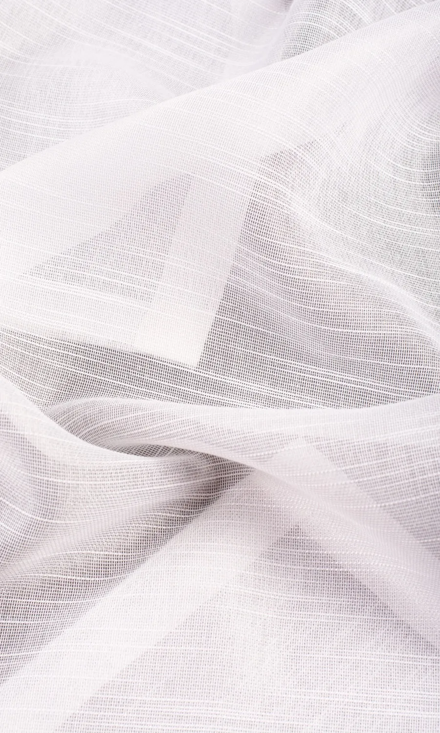 'Anise' Fabric Sample (White)