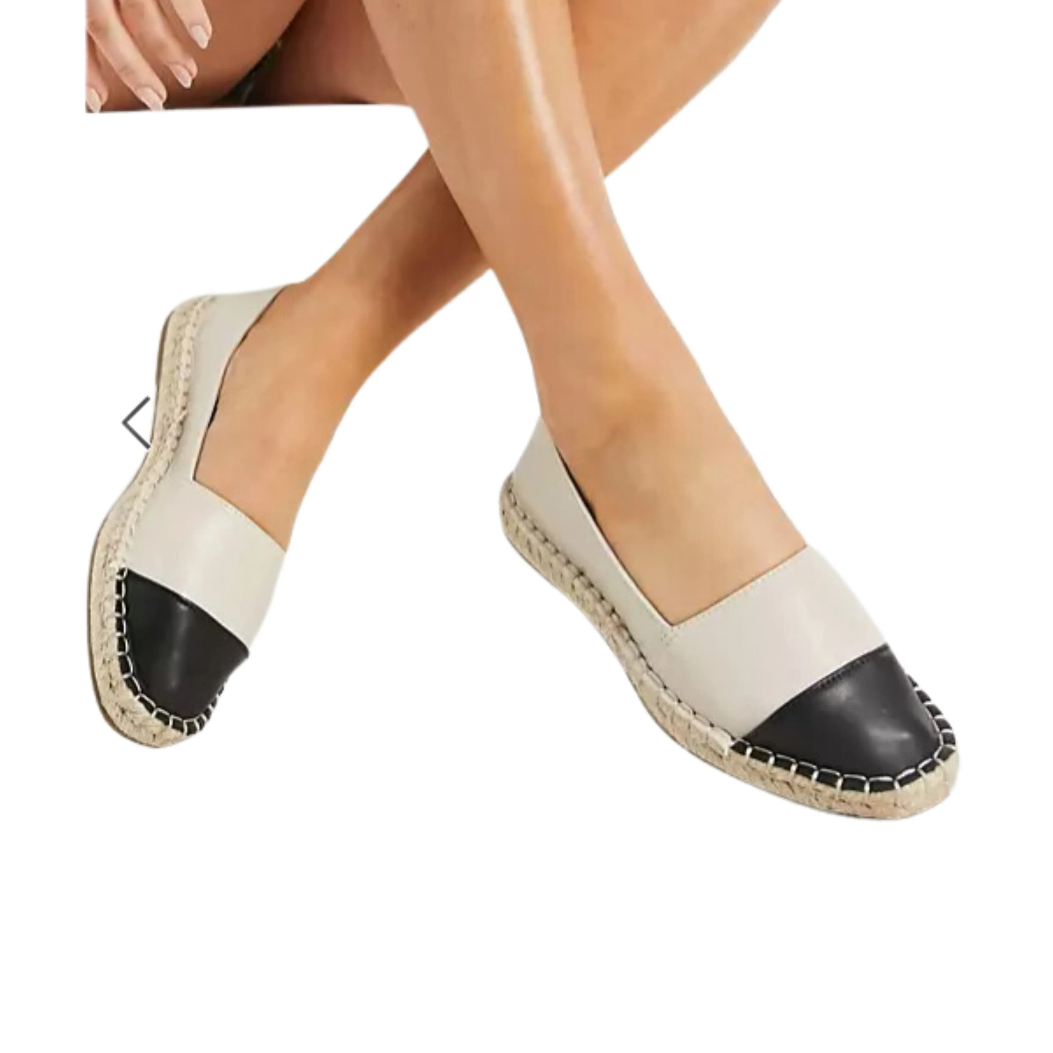 ASOS - Wide Fit Joy toe-cap Flat