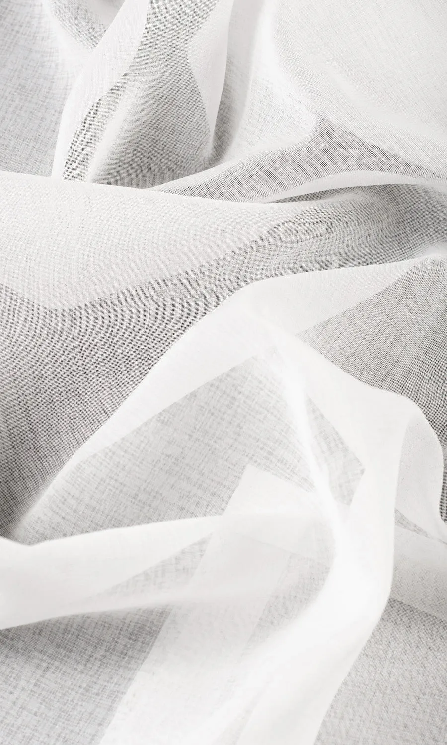 'Astris' Fabric Sample (White)