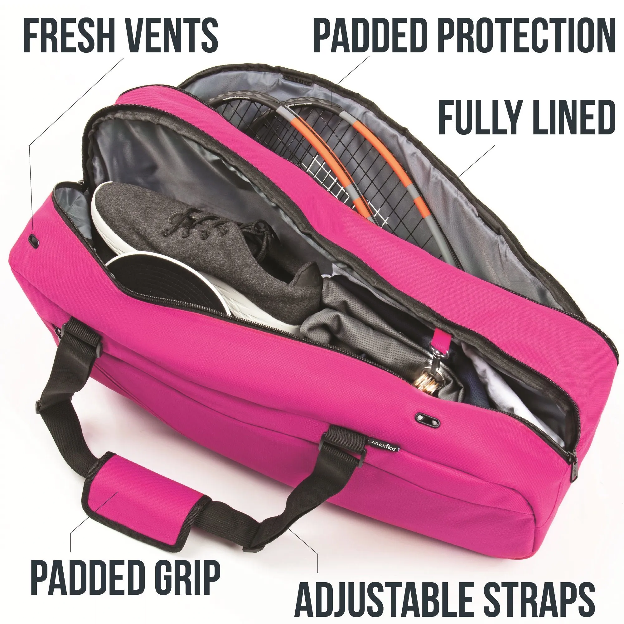 Athletico Racquetball/Tennis Bag