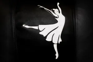 Ballerina Arabesque Logo Panel