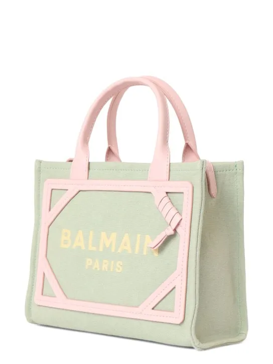 Balmain   Small B-army monogram shopper bag 