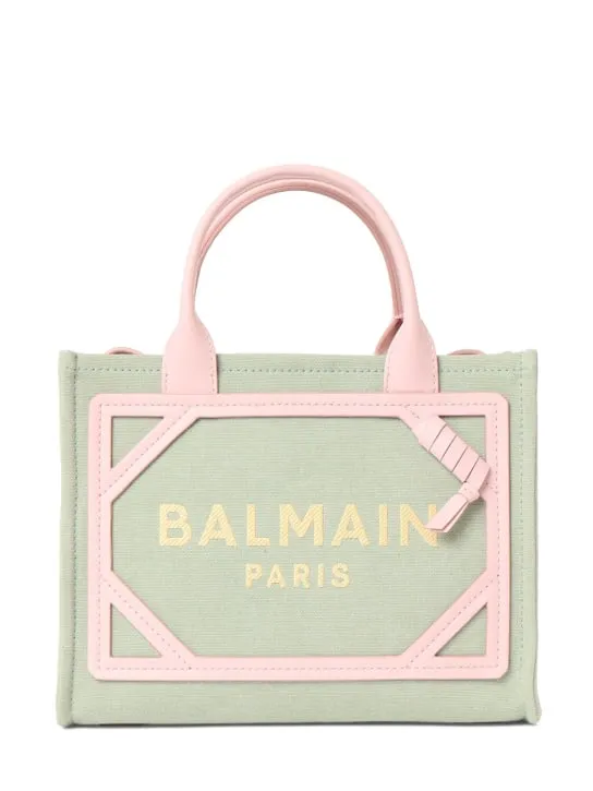 Balmain   Small B-army monogram shopper bag 