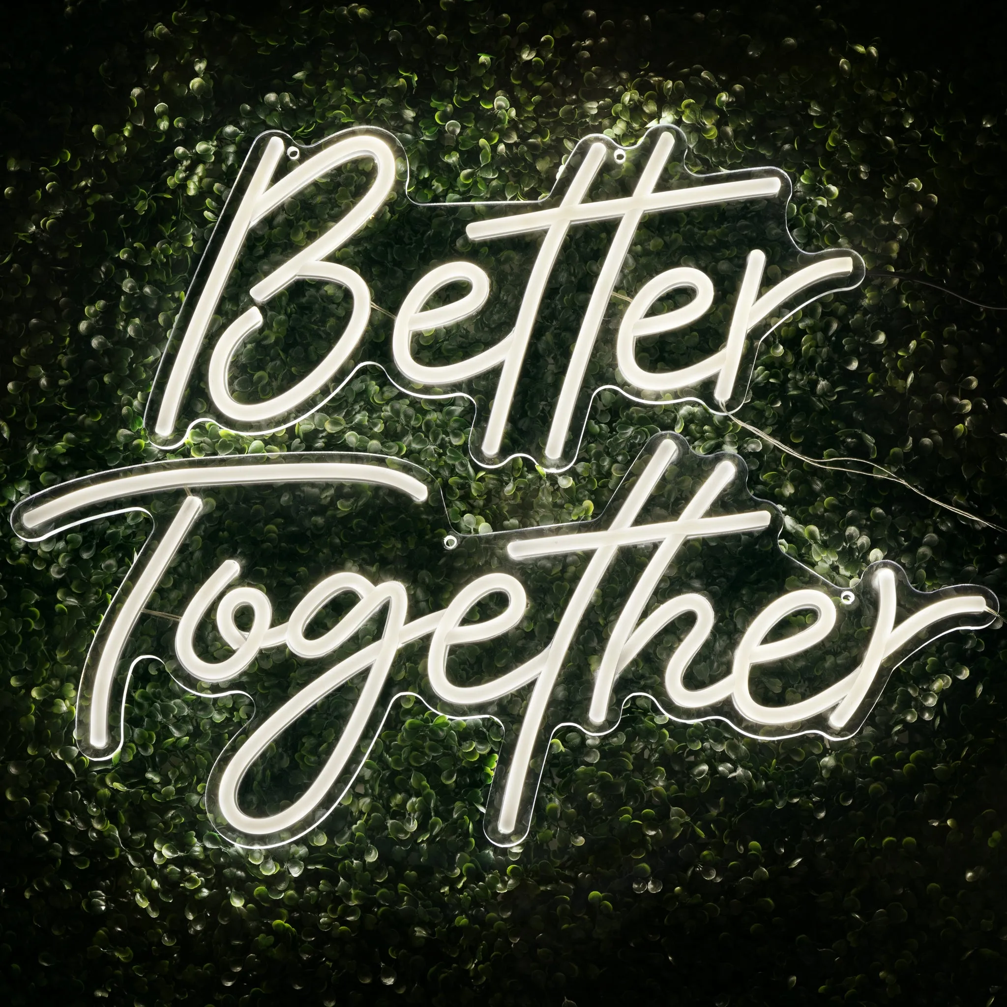 Better Together Neon Sign