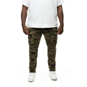 Big And Tall Utility Engineered Pant - Wood Camo