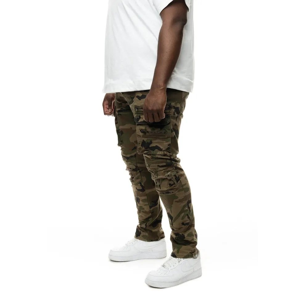 Big And Tall Utility Engineered Pant - Wood Camo