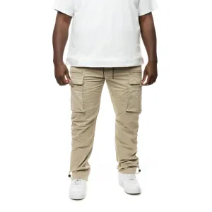 Big And Tall Utility Jogger Twill Pant - Sand