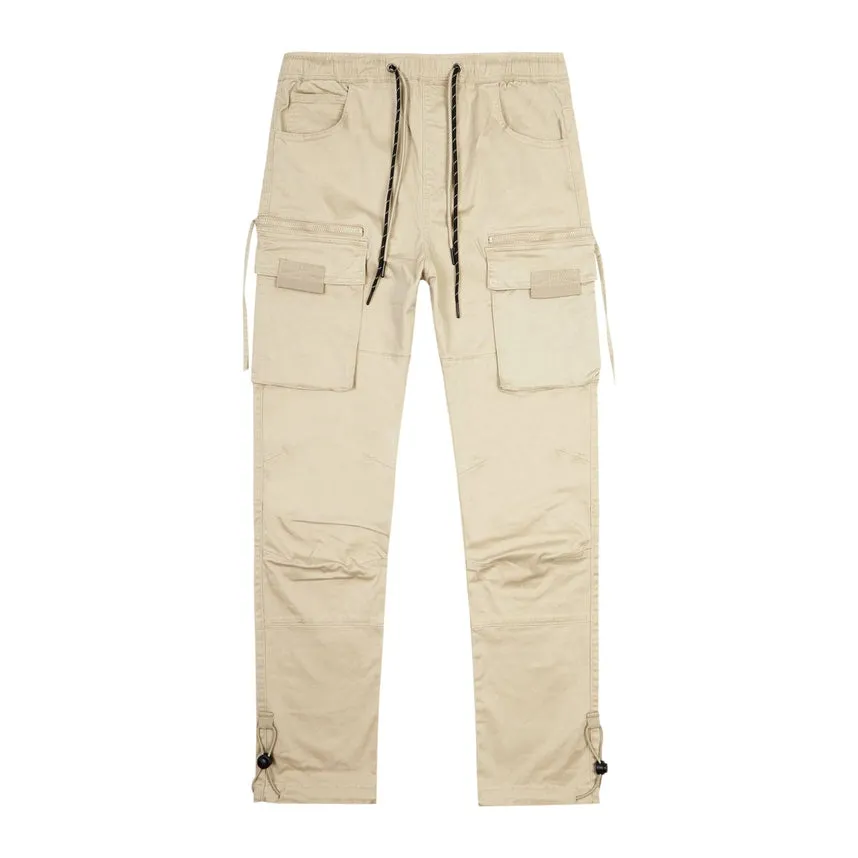 Big And Tall Utility Jogger Twill Pant - Sand