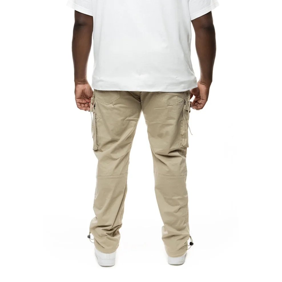 Big And Tall Utility Jogger Twill Pant - Sand