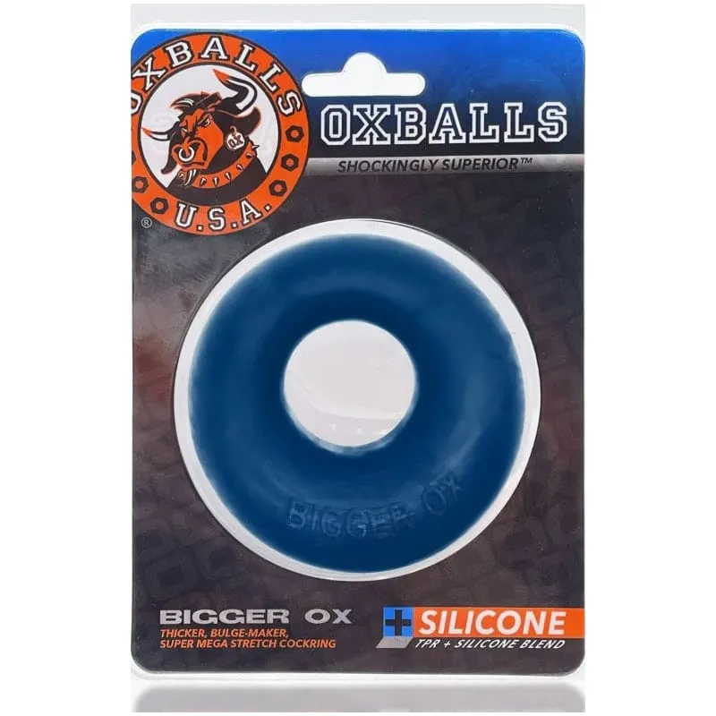 Bigger Ox Cockring Space Blue Ice