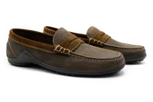 Bill Safari African Kudu Penny Loafers - Caper