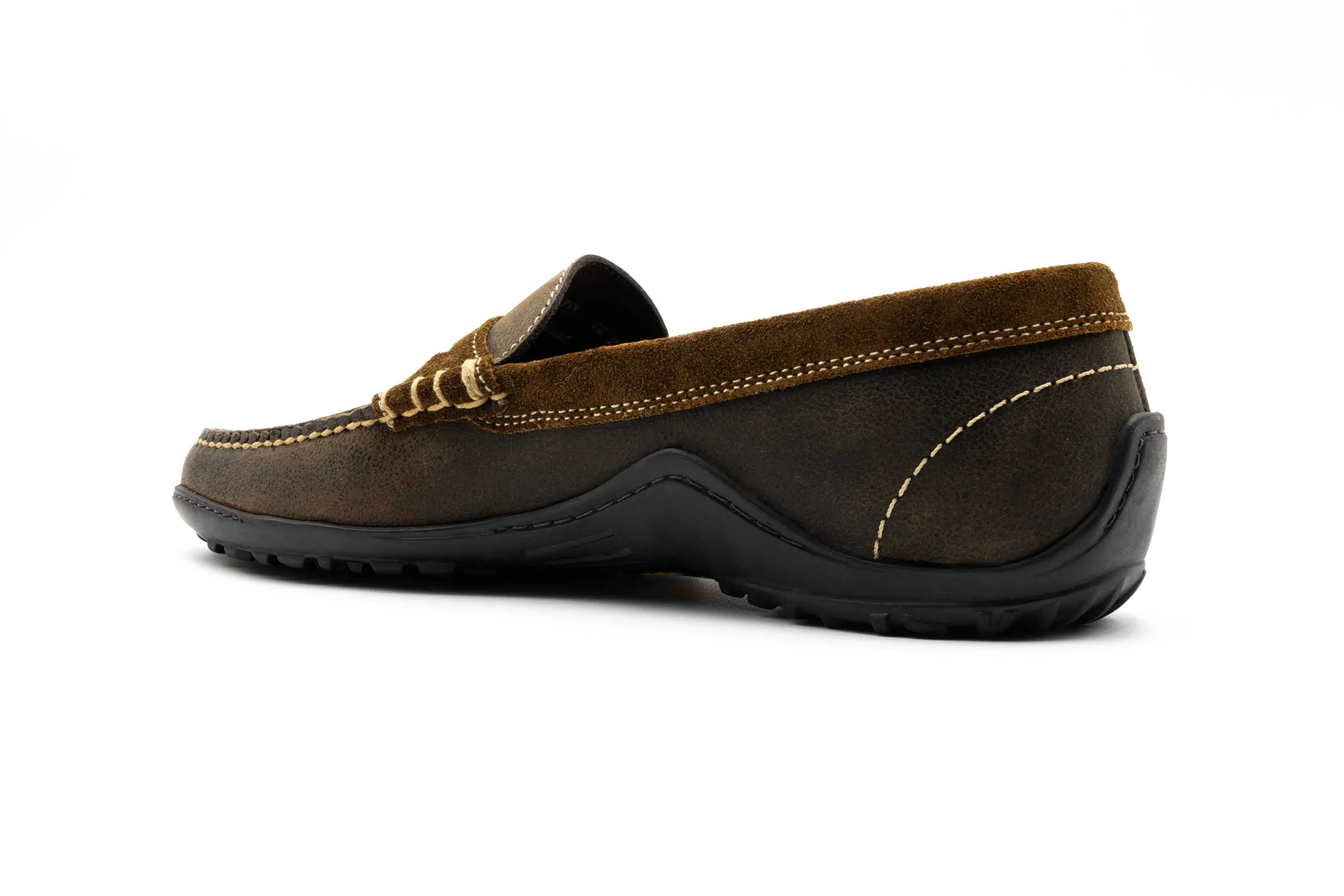 Bill Safari African Kudu Penny Loafers - Caper