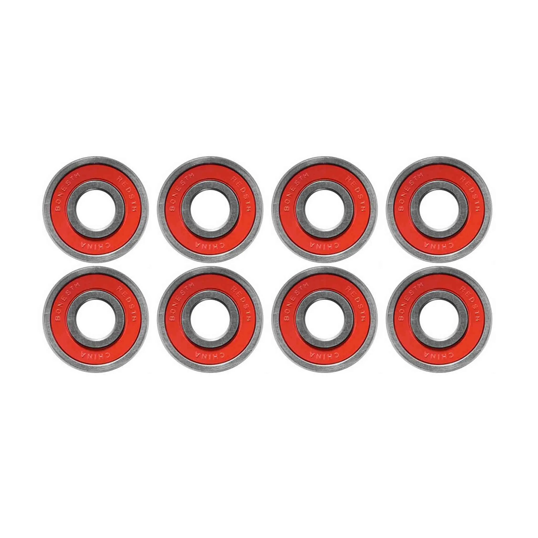 Bones Reds Bearings 8mm- Pack of 8