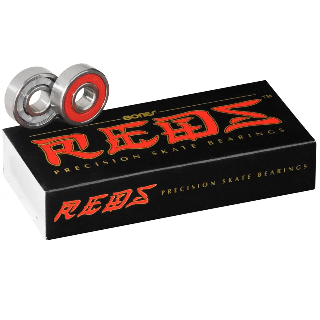 Bones Reds Skateboard Bearings 8 Pack