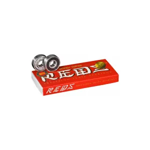 Bones Super Reds Skateboard Bearings | 8-Pack