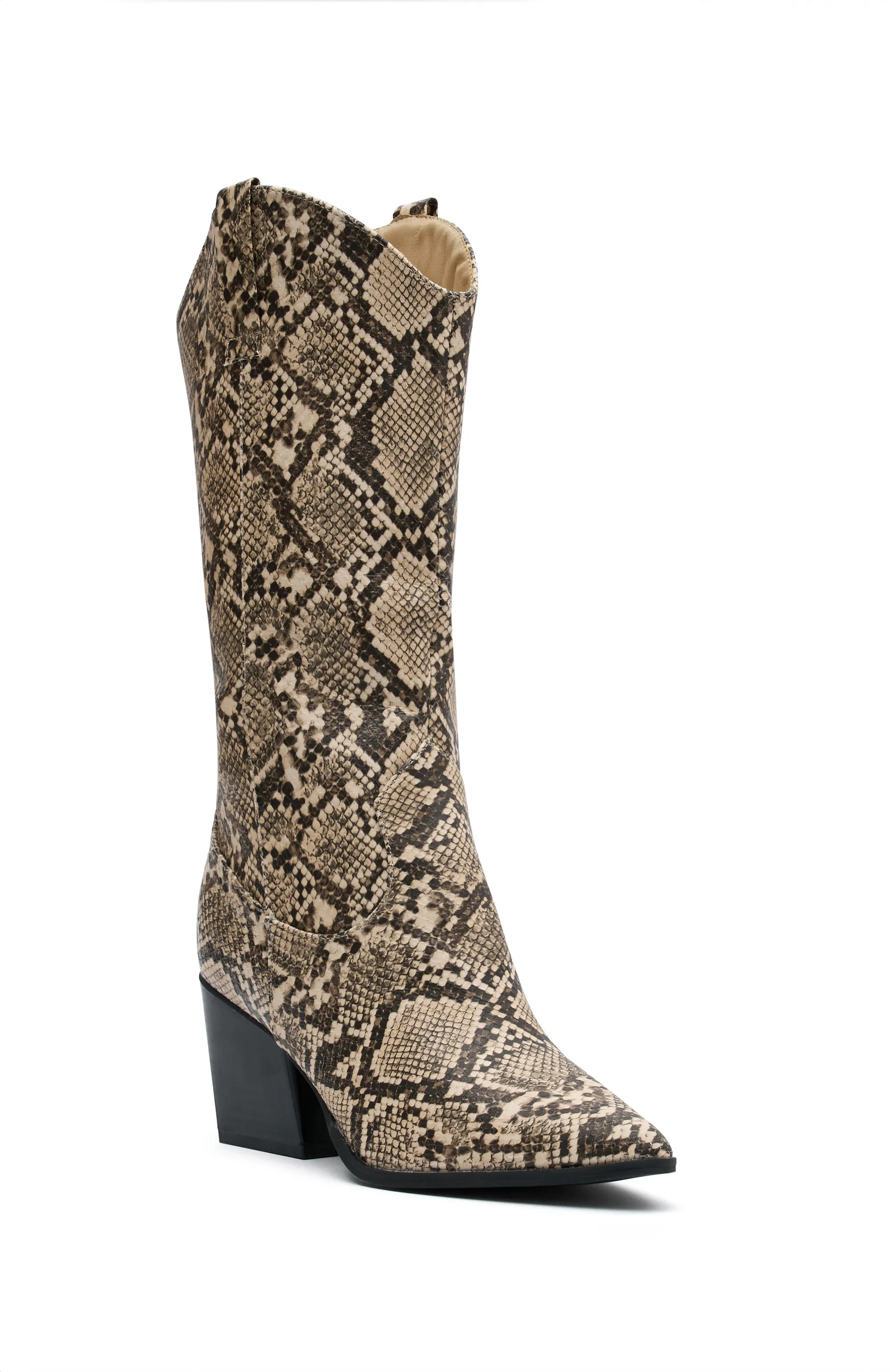 Born To Be Wild Cowboy Boots Snake Skin