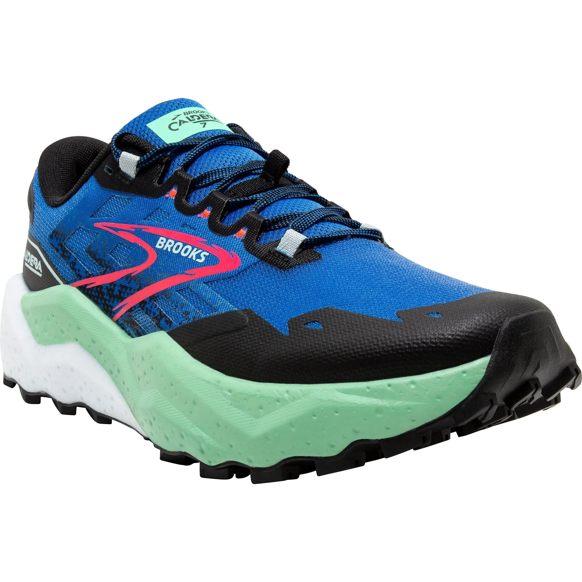 Brooks Caldera 7 Mens Trail Running Shoes - Blue