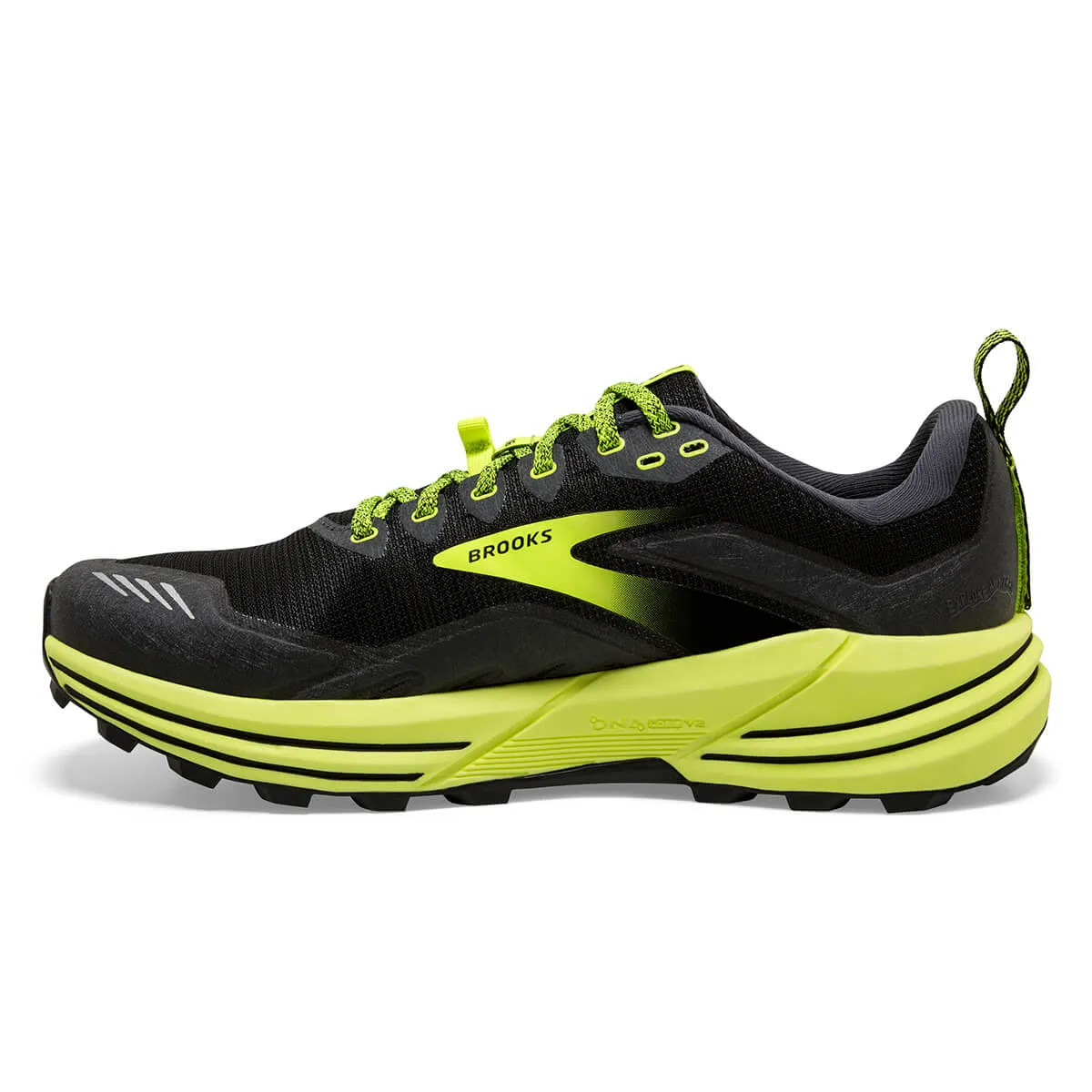 Brooks Cascadia 16 Mens | Black/ebony/nightlife