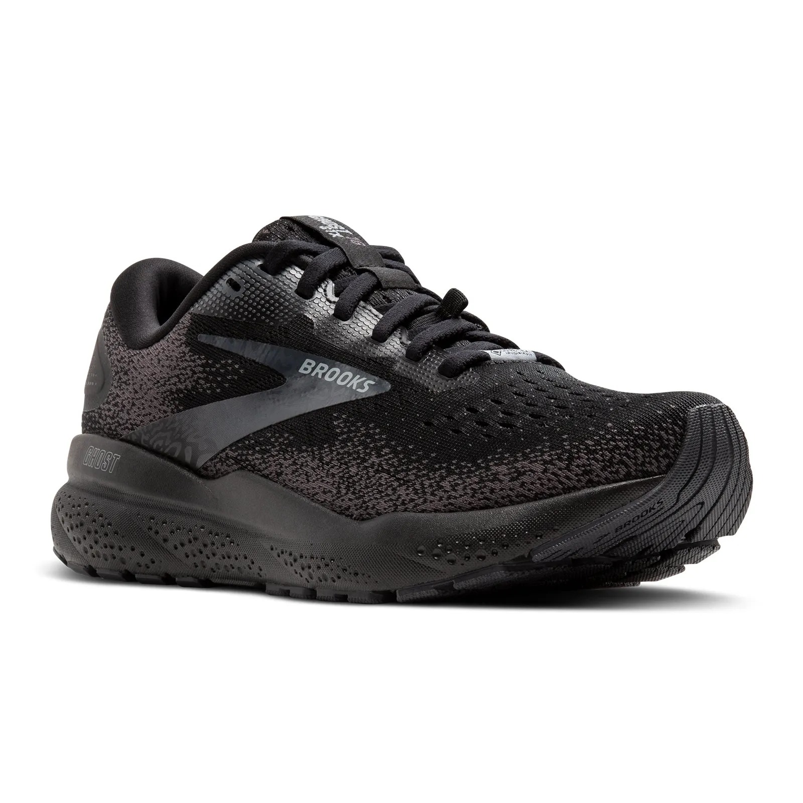 Brooks Ghost 16 GTX Running Shoe (Men) - Black/Black/Ebony