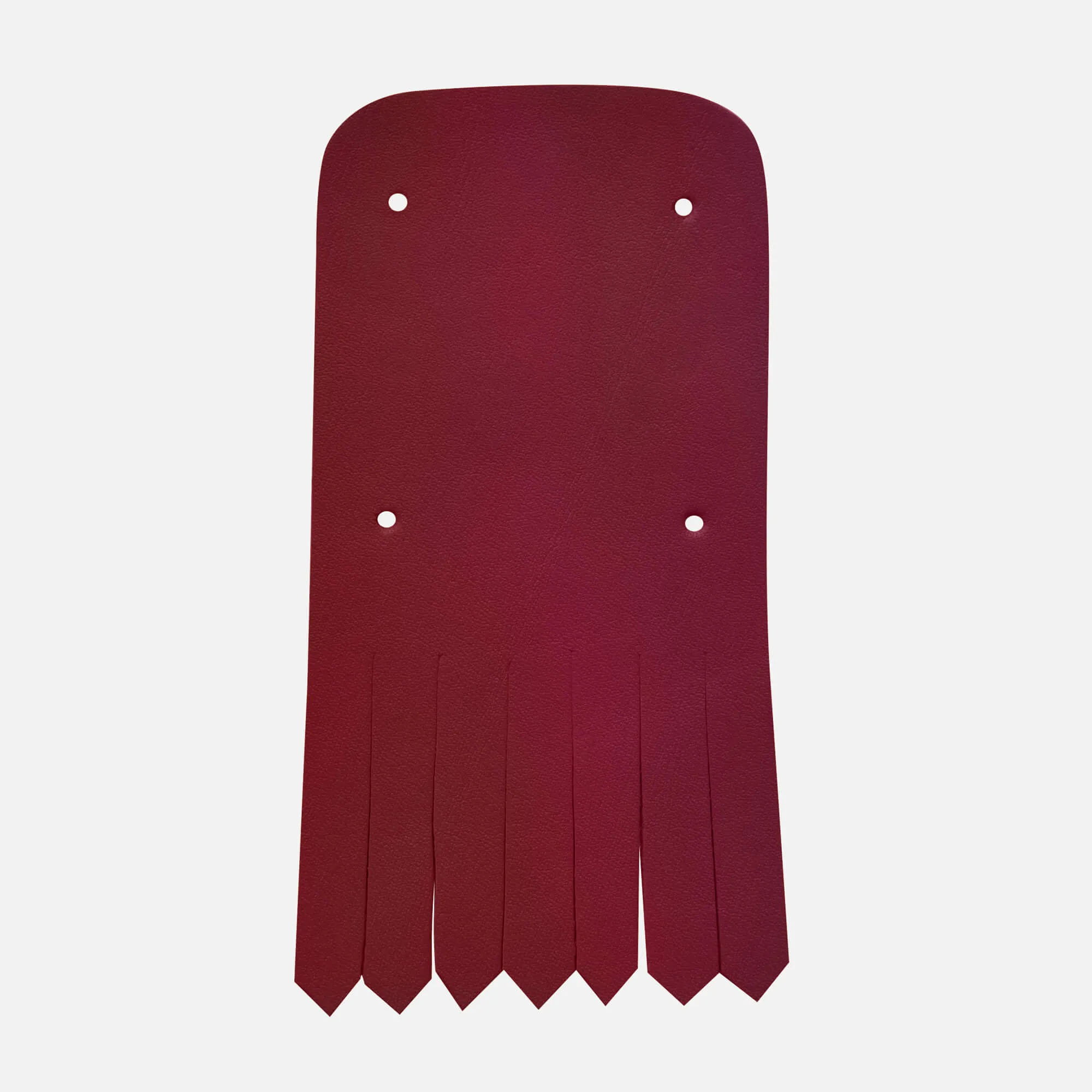 Burgundy Removable Fringes