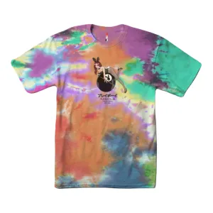 Color Bars Playboy 8-Ball Tie Dye T Shirt