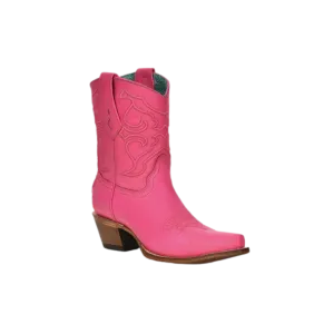 Corral Women's Shark Print Square Toe Pink Boots