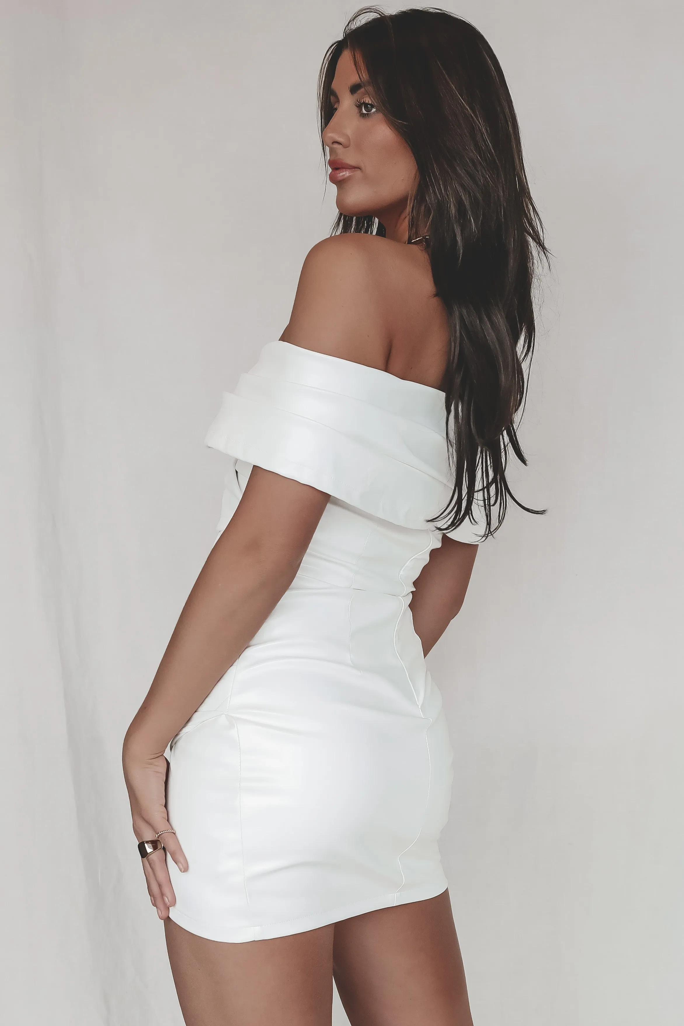 DEAL The Girl In The White Leather Dress