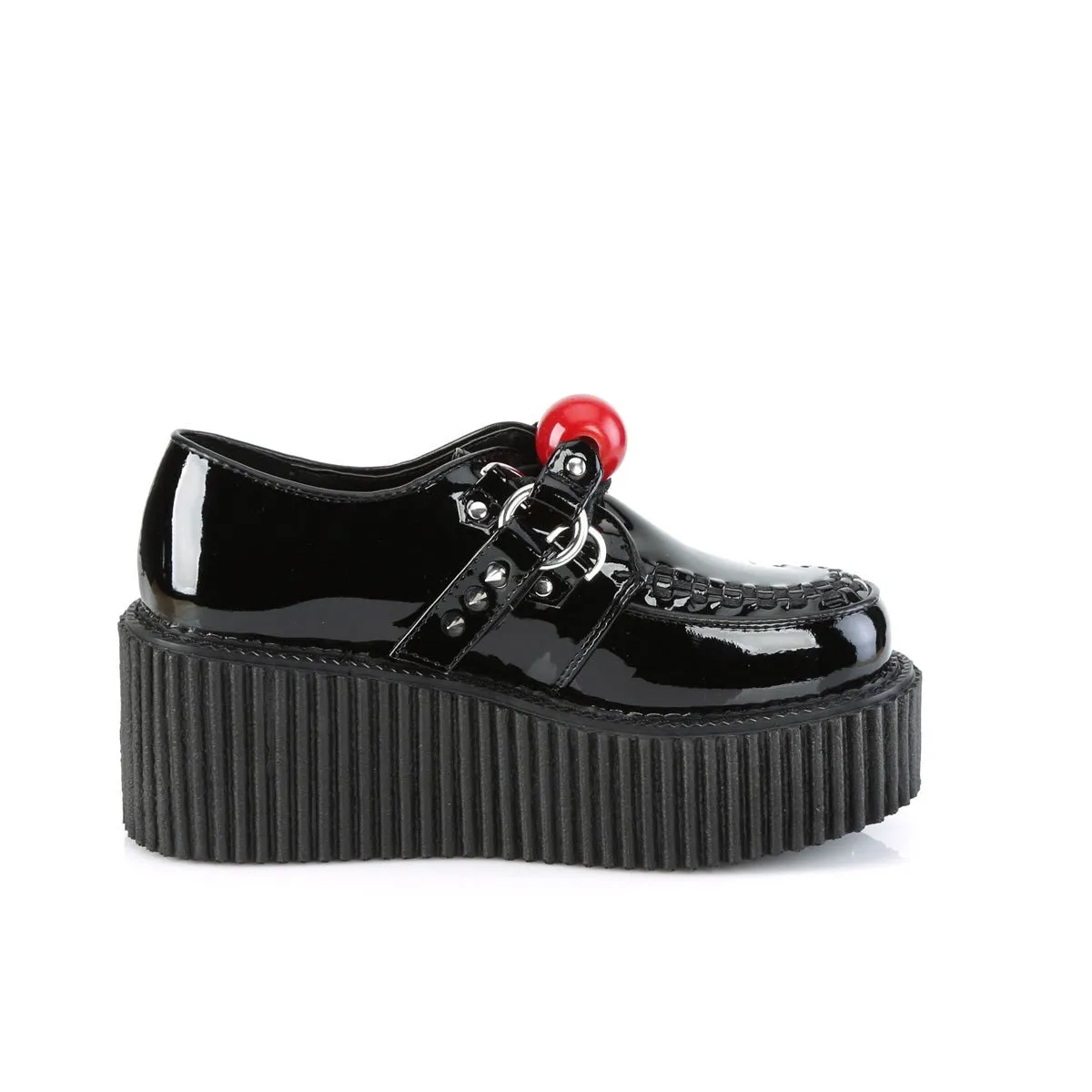 Demonia CREEPER-222 | Black  Patent Leather Creepers