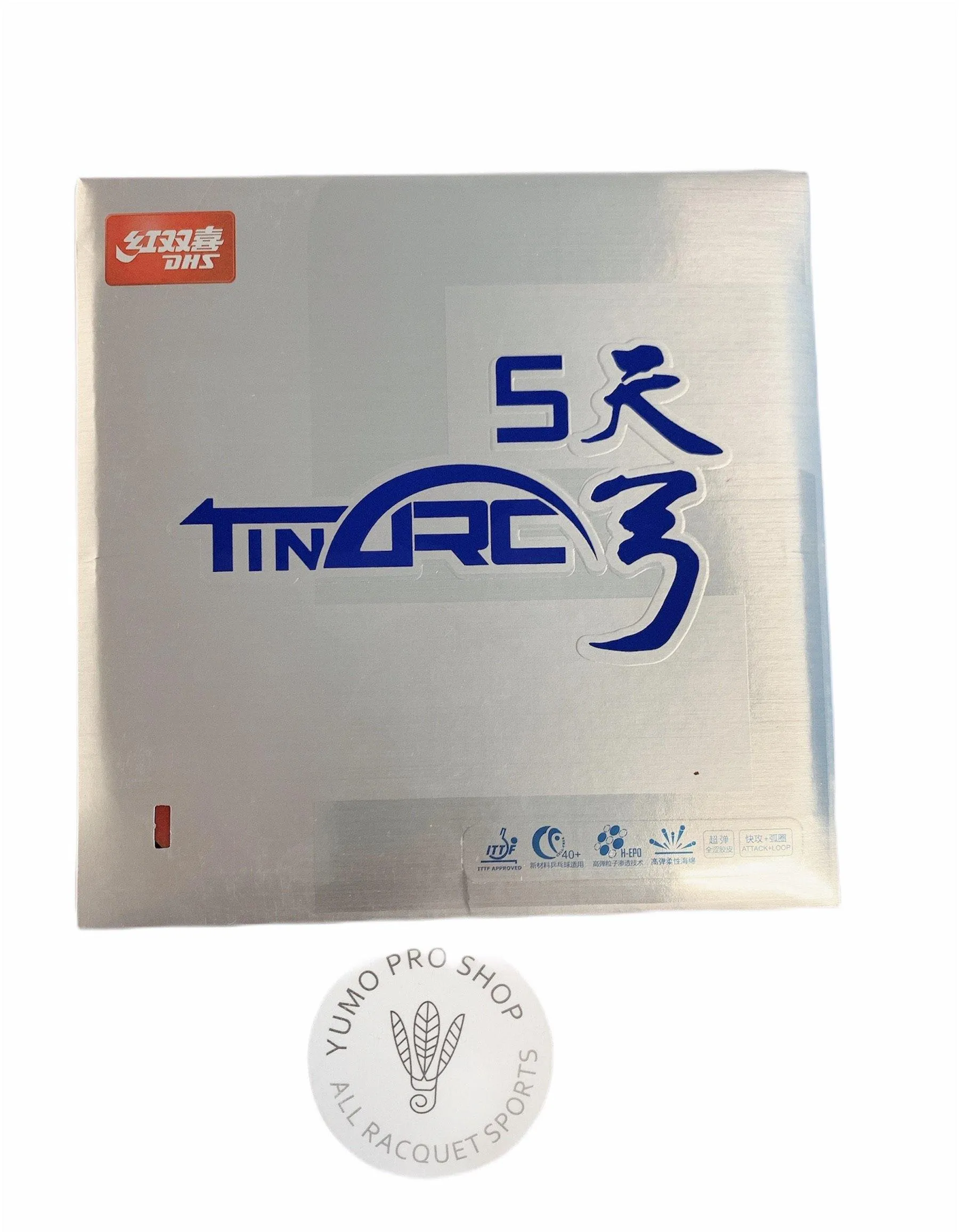 DHS Tin-Arc 5 T.T Rubber 天弓 5 [Pimple in]