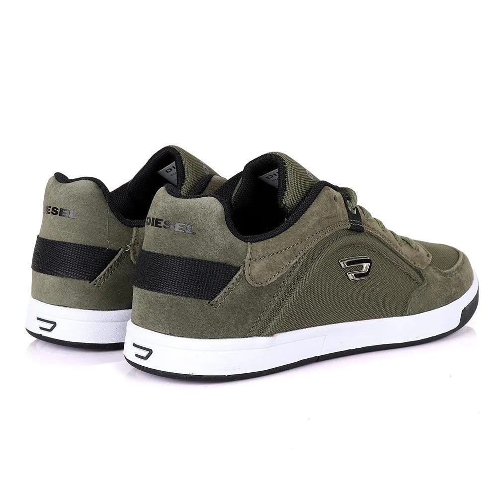 Diesel Classic foot Men's Flat Shade of Green sneakers