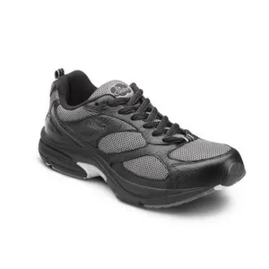 Dr. Comfort Men's Athletic Diabetic Shoes - Endurance Plus - Black