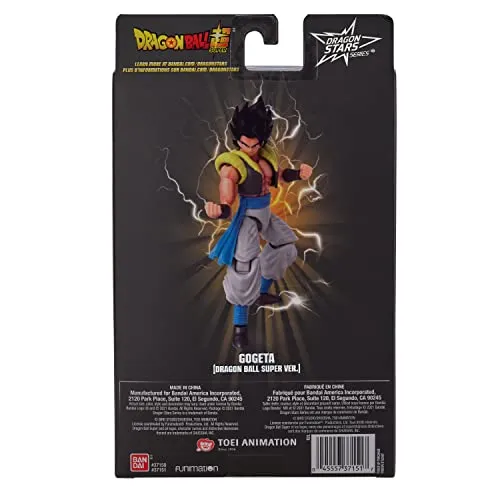 Dragon Ball Super Bandai America Dragon Stars Gogeta 6.5 Action Figure