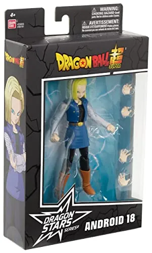 Dragon Ball Super - Dragon Stars - Android 18, 6.5" Action Figure