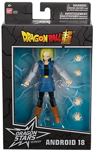 Dragon Ball Super - Dragon Stars - Android 18, 6.5" Action Figure