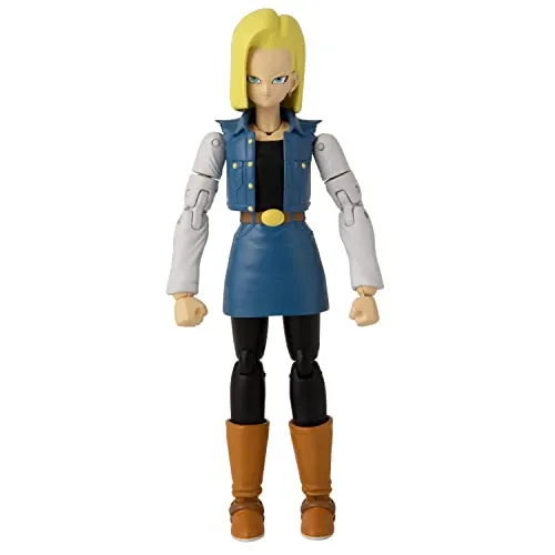 Dragon Ball Super - Dragon Stars - Android 18, 6.5" Action Figure