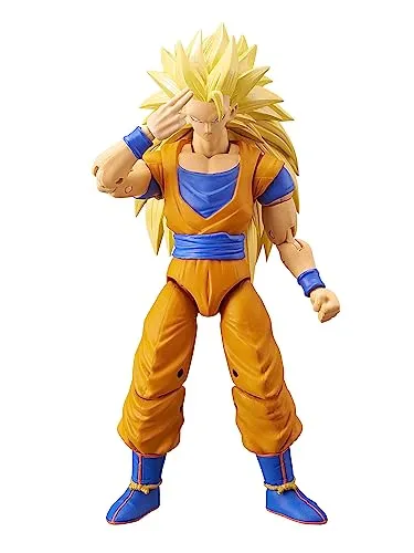 Dragon Ball Super - Dragon Stars - Super Saiyan 3 Goku, 6.5" Action Figure