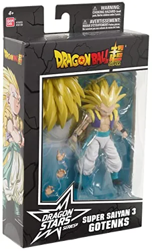 Dragon Ball Super - Dragon Stars - Super Saiyan 3 Gotenks, 6.5" Action Figure