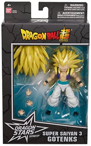 Dragon Ball Super - Dragon Stars - Super Saiyan 3 Gotenks, 6.5" Action Figure