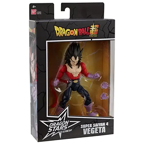 Dragon Ball Super - Dragon Stars - Super Saiyan 4 Vegeta, 6.5" Action Figure