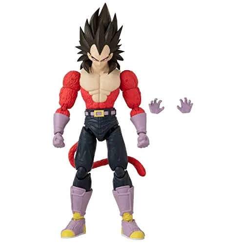 Dragon Ball Super - Dragon Stars - Super Saiyan 4 Vegeta, 6.5" Action Figure