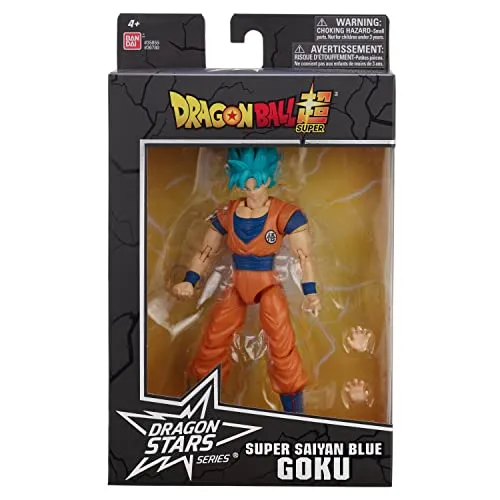 Dragon Ball Super - Dragon Stars - Super Saiyan Blue Goku, 6.5" Action Figure